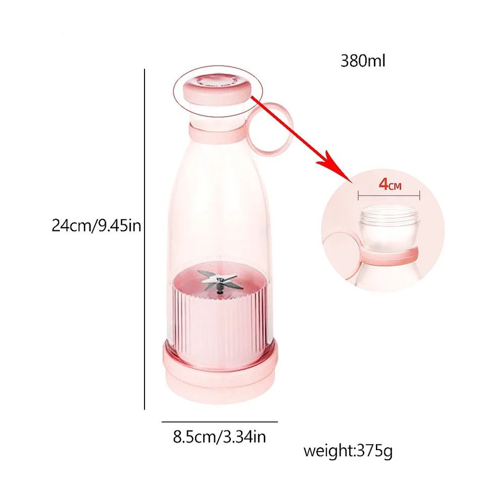 PRENOSNA STEKLENIČKA ZA MEŠALNIK 420 ml