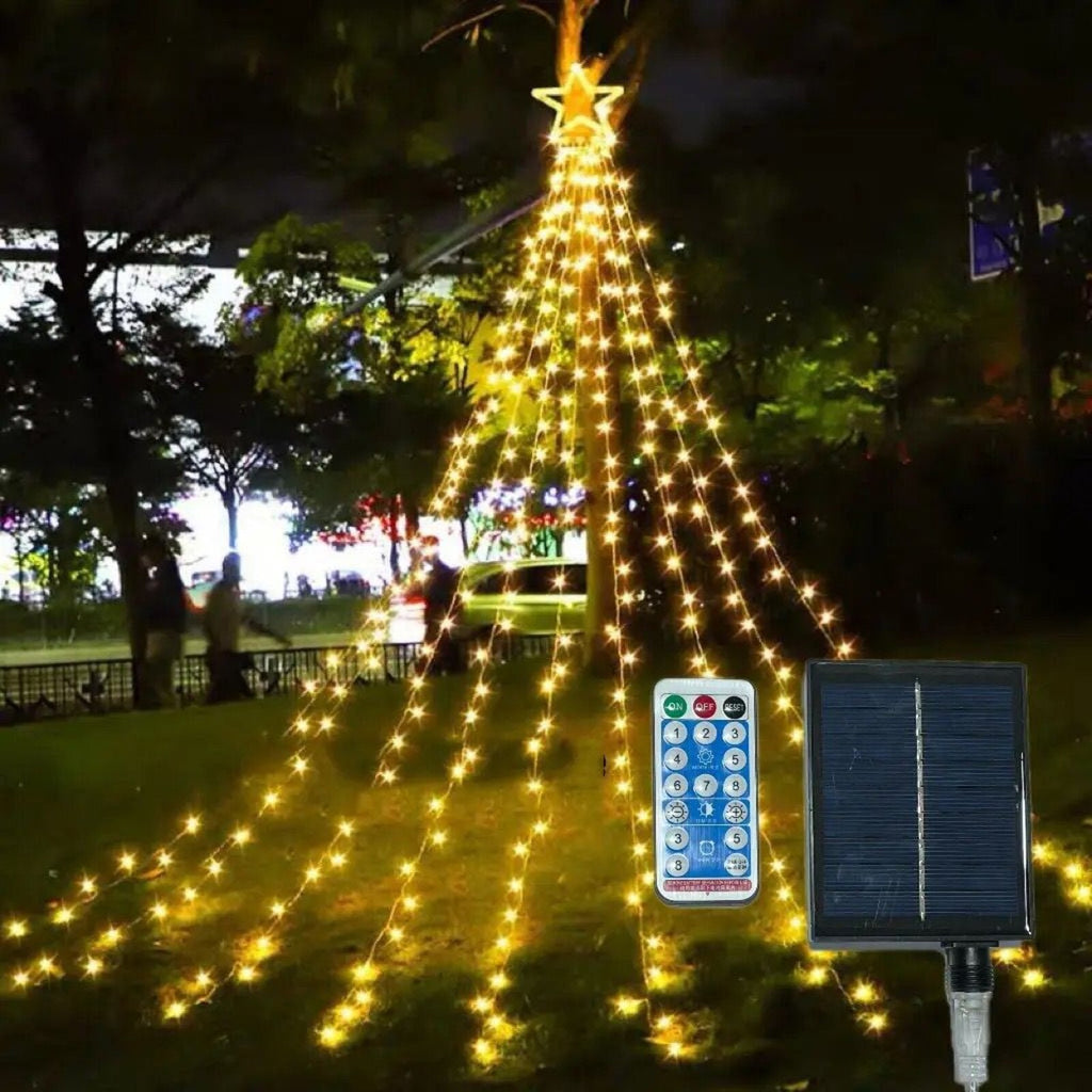 SUPER ZVEZDA Z LUČKAMI ZA BOR 3,5 M