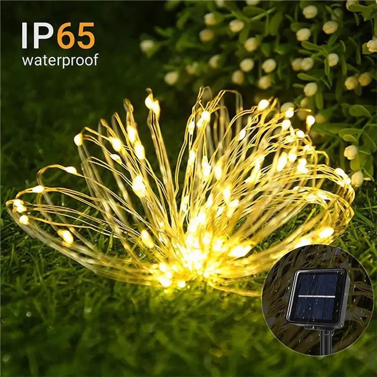 SONČNE FLEKSIBILNE BOŽIČNE LUČKE 10M/20M/30M