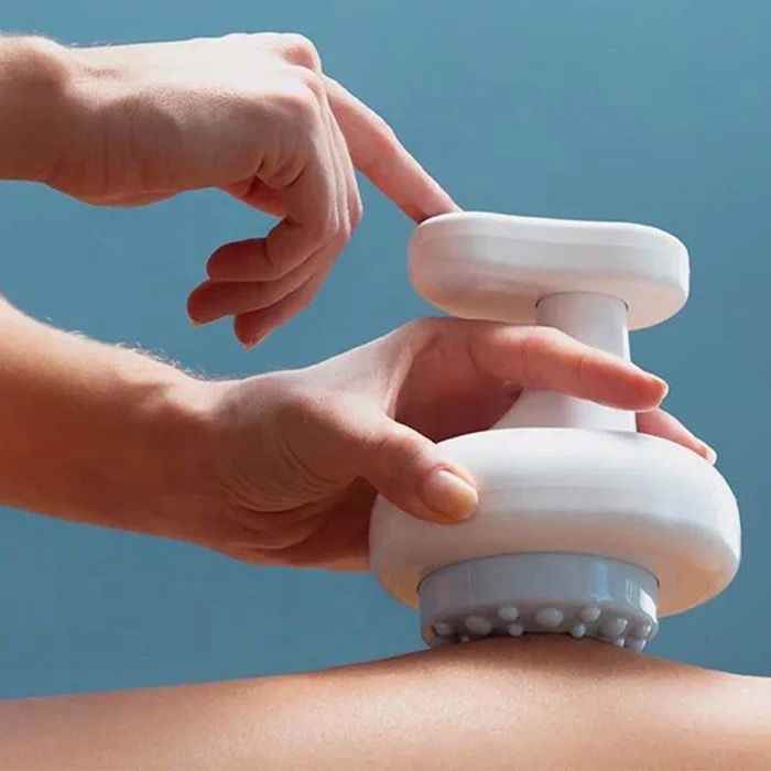 Polnilni anticelulitni masažer z vajo in toploto