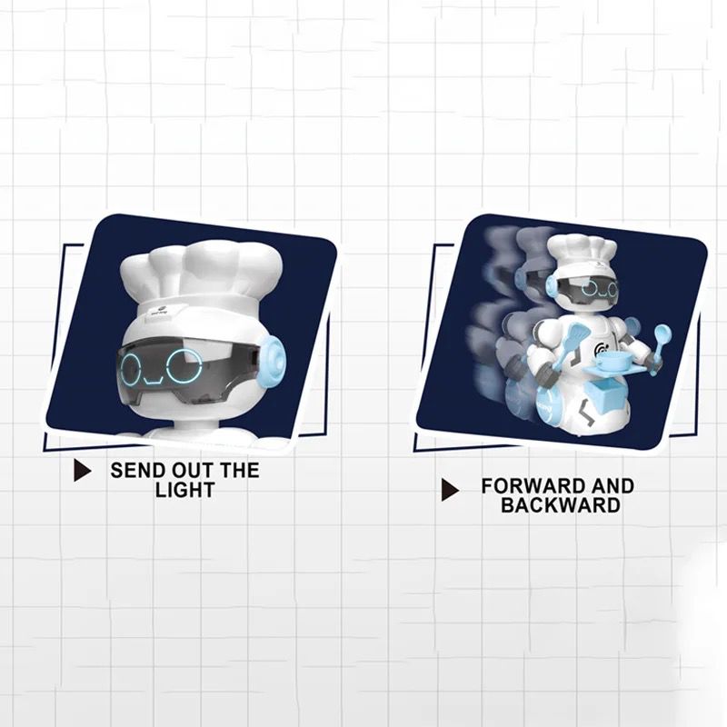 ROBOTSKI KUHAR IGRAČA Z DALJINSKIM UPRAVLJALNIKOM