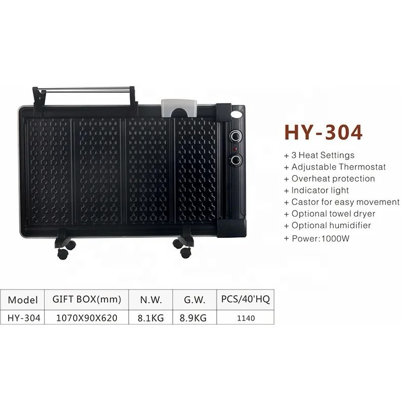 OLJNI RADIATOR 2000 W S SUŠILNIKOM ZA OBLAČILA