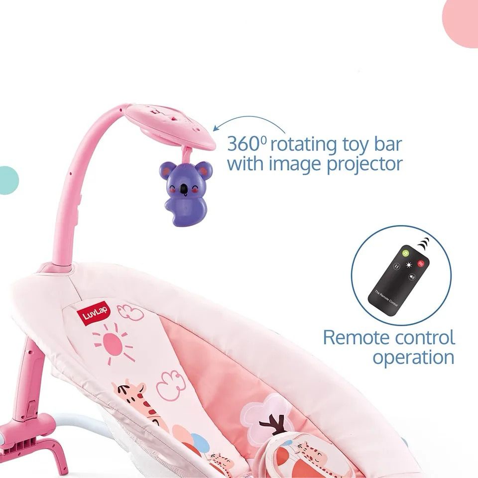 ELEKTRIČNA OTROŠKA GUGALNICA NA DALJINSKO VODENJE