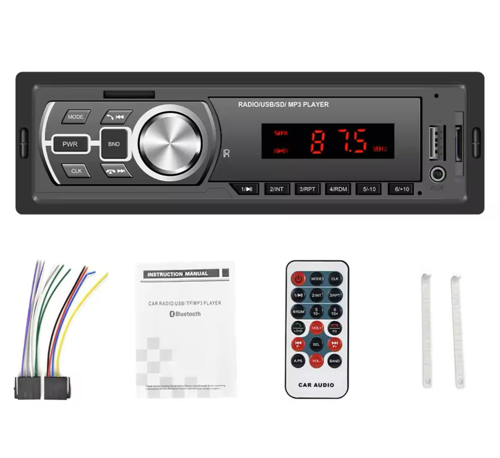 BLUETOOTH MP3 AVTO RADIO Z DALJINSKIM UPRAVLJALNIKOM