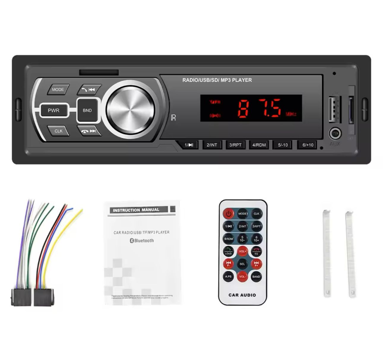 BLUETOOTH MP3 AVTO RADIO Z DALJINSKIM UPRAVLJALNIKOM