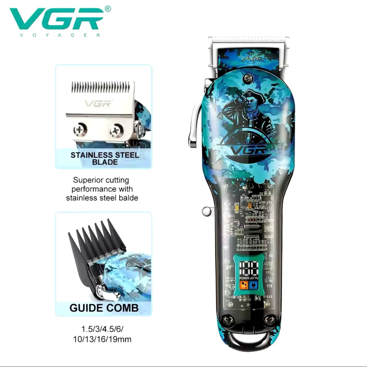 PROFESIONALNA BRIVSKA OPREMA ZA LASE IN BRADO 3-DELNI KOMPLET