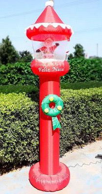 2M NAPIHLJIVA BOŽIČNA LUČKA, KI SE PRIŽGE Z LETEČIM SNEGOM