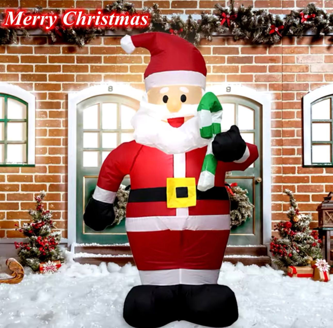 NAPIHLJIVI BOŽIČEK 1,2 M, KI SE SVETI