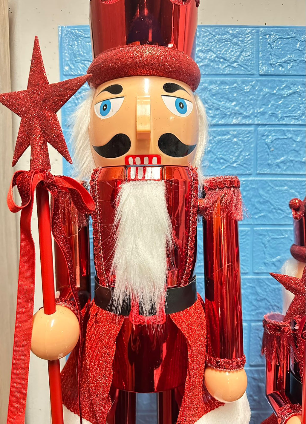 RDEČI DEKORATIVNI OREŠČEK 40/60/80 CM