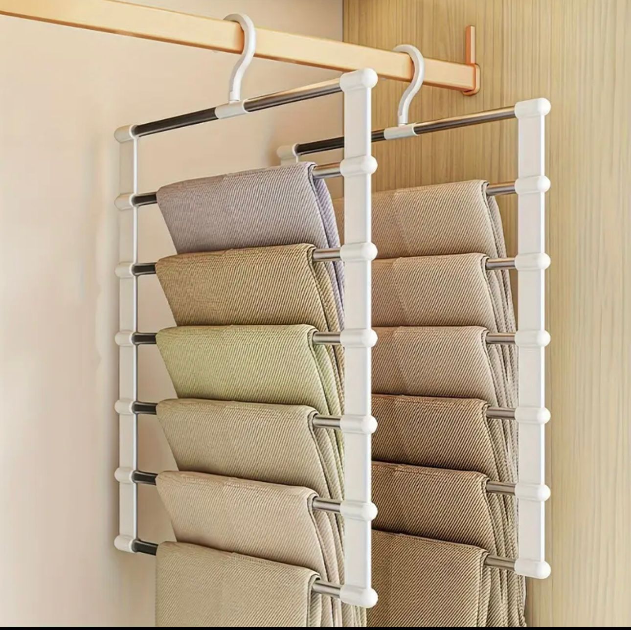 Eleganten obešalnik za hlače x2