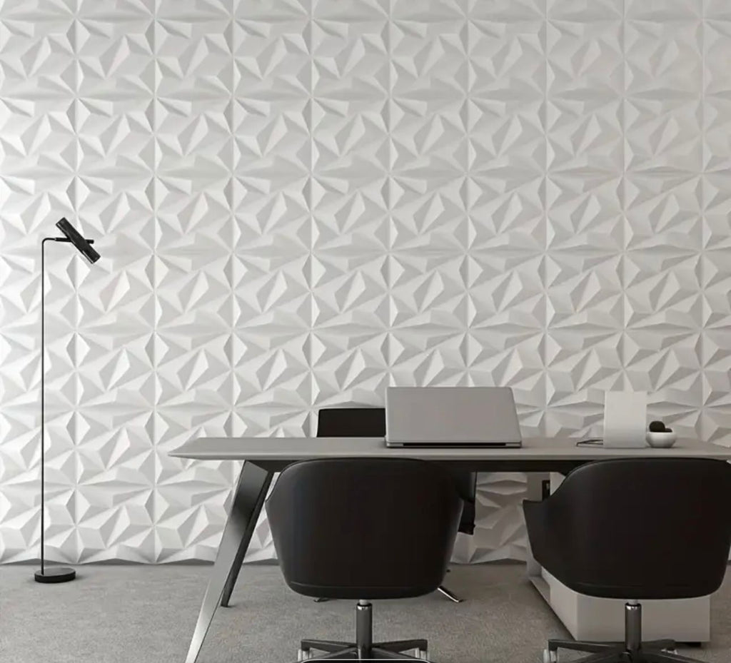 3D stenski paneli – geometrijski dizajn – 10 kosov