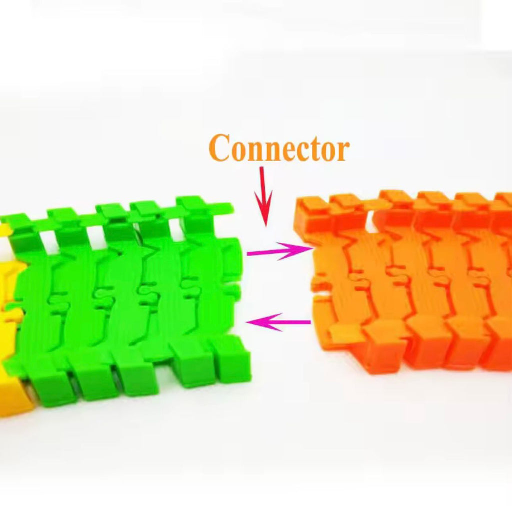 Svjetleća trkaća staza 121 dijelova