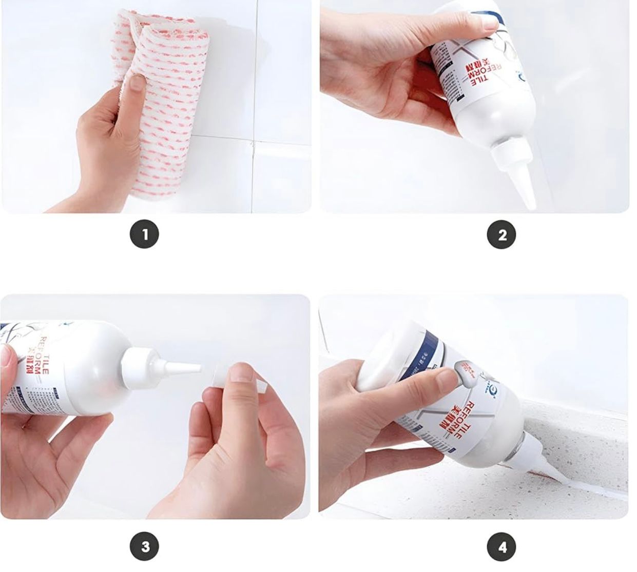 Vodoodporna masa za popravilo fug