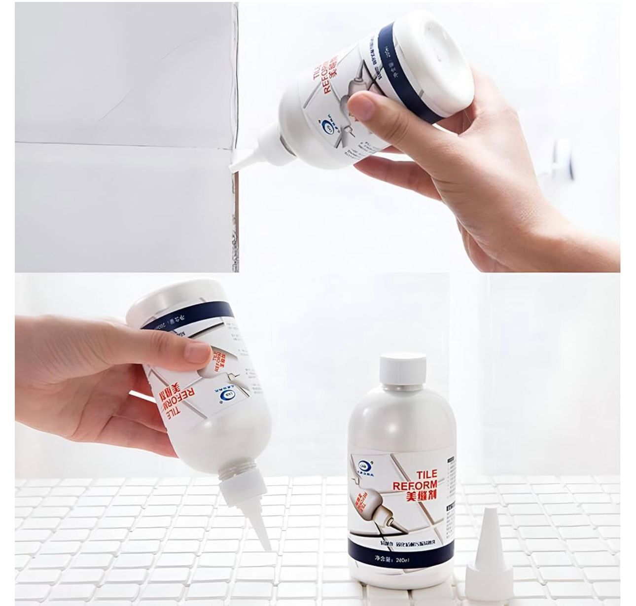 Vodoodporna masa za popravilo fug