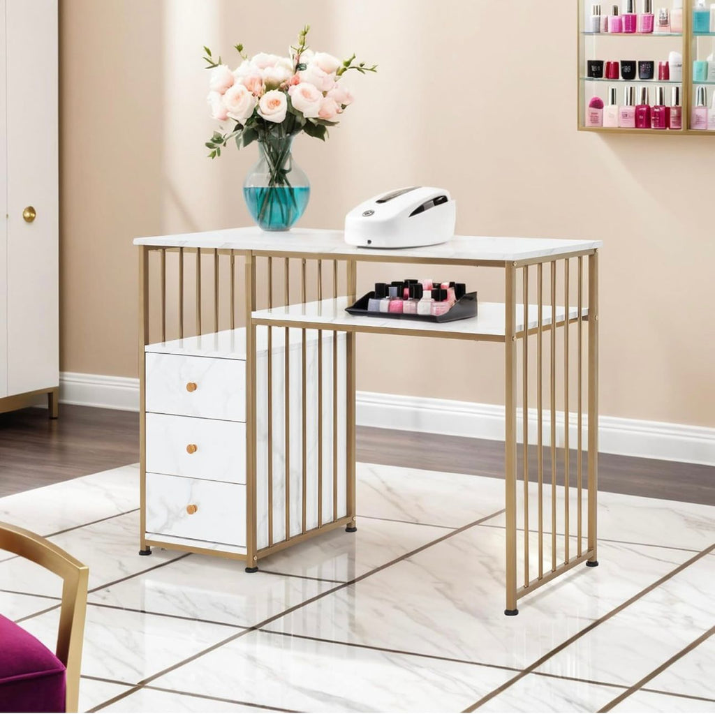 Toaletna mizica Gold