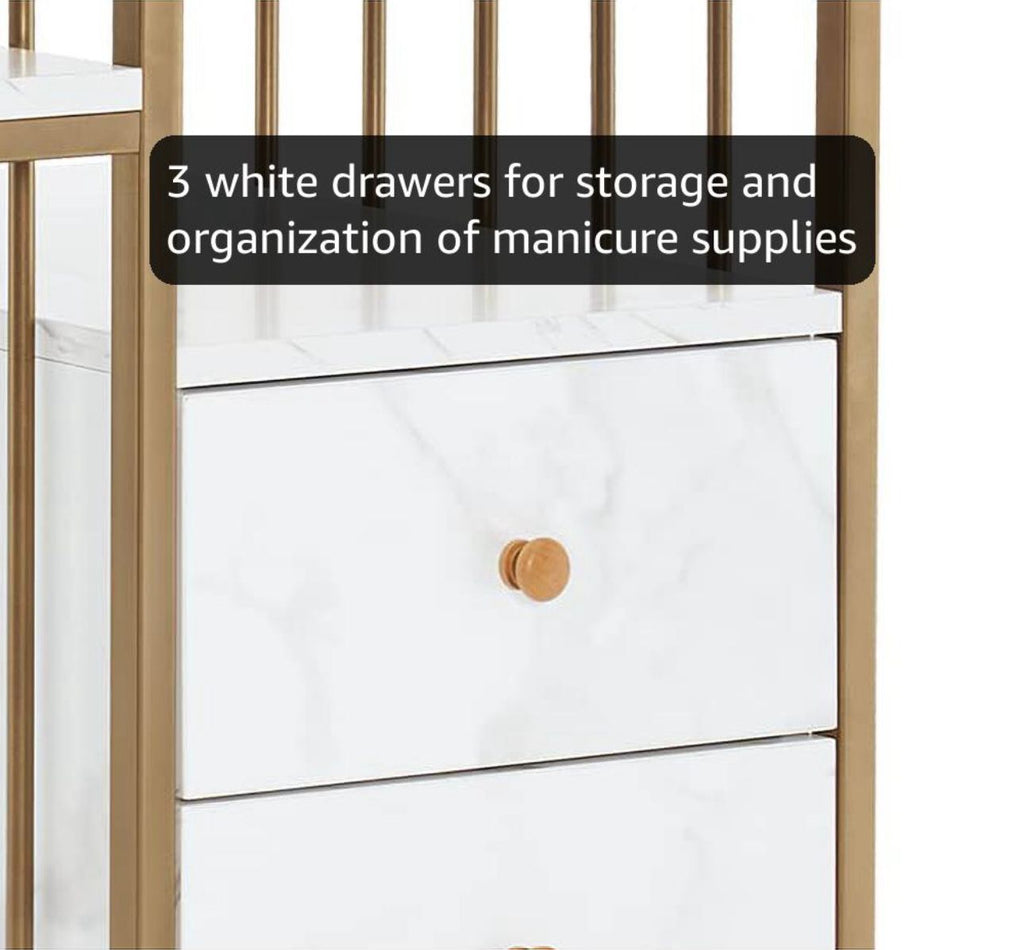 Toaletna mizica Gold