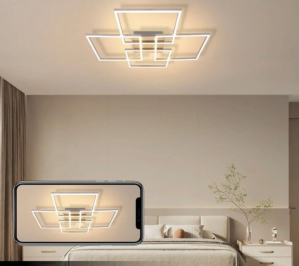 Moderen LED stropni panel - 60W (60×60 cm)