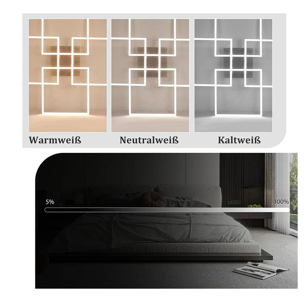 Moderen LED stropni panel - 60W (60×60 cm)