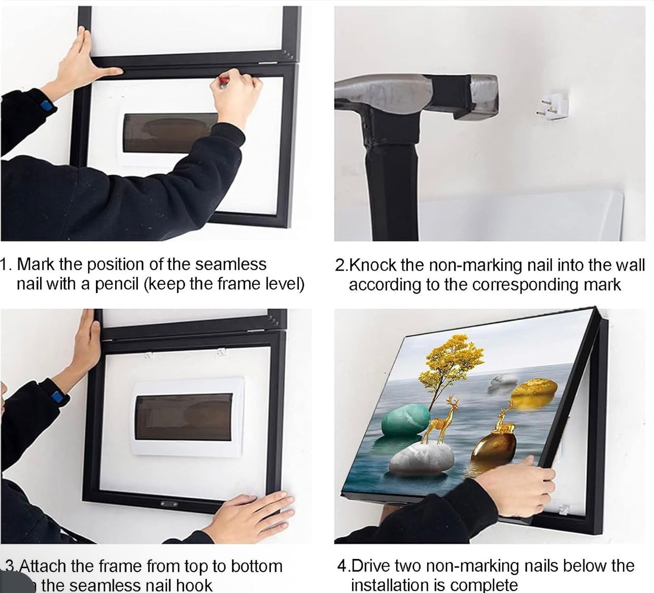 Okrasna skrita slika 30×40 cm