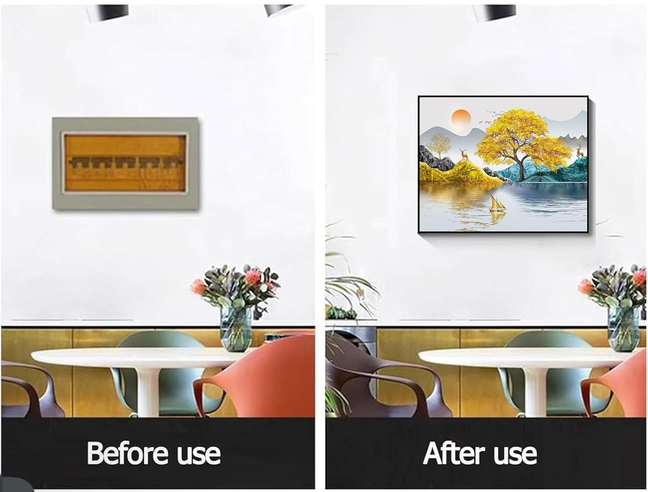 Okrasna skrita slika 30×40 cm