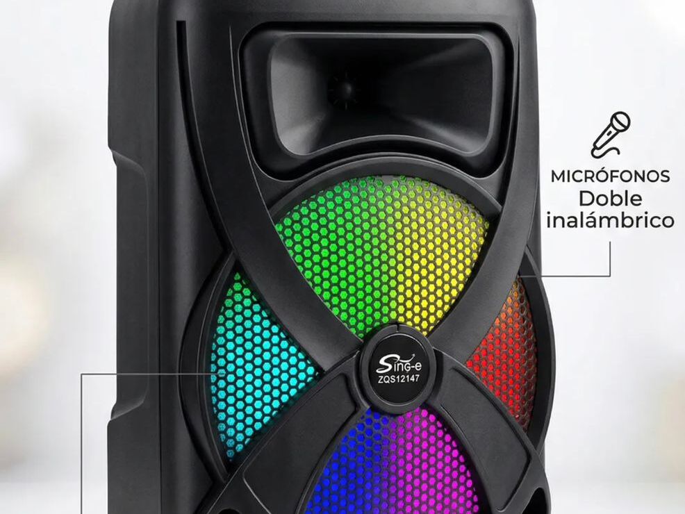 SuperBass 6000W Party zvočnik