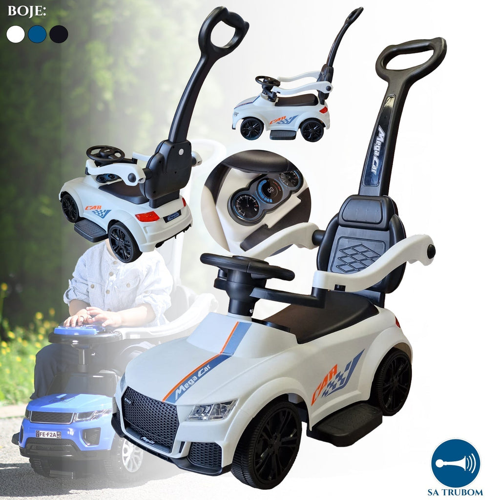 POTISNI AVTO Z ROČAJEM IN GLASBO