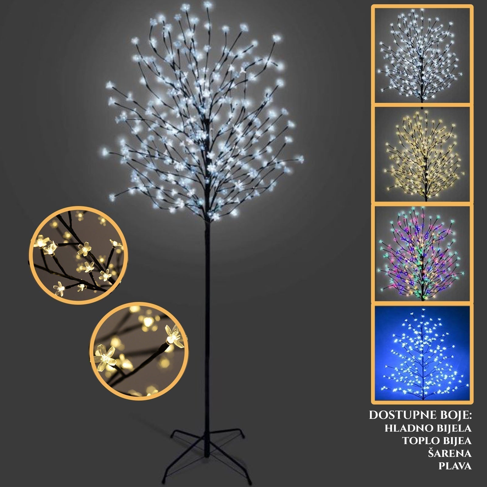 Dekorativna veja 1,4 m