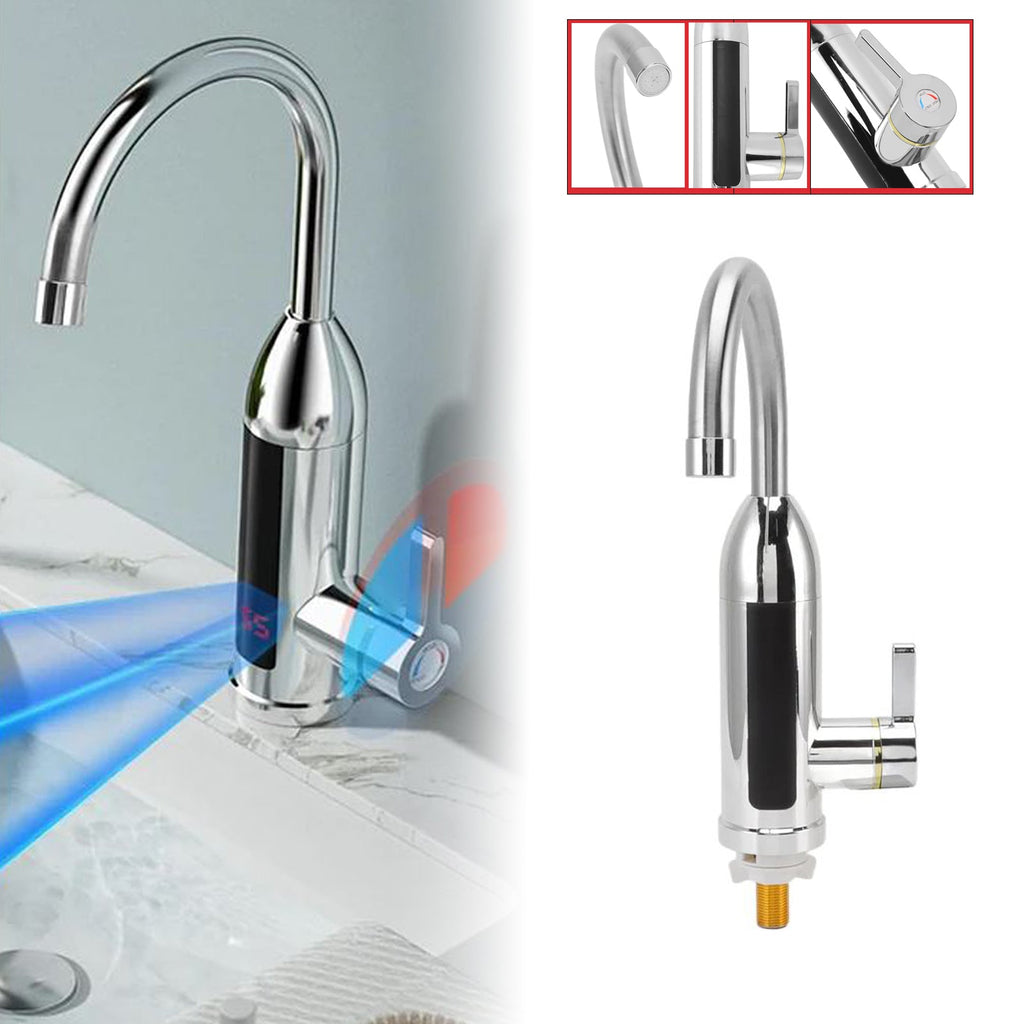 ELEKTRIČNI VENTILATOR Z GRELNIKOM/CEV IZ NERJAVEČEGA JEKLA ZA PORABO