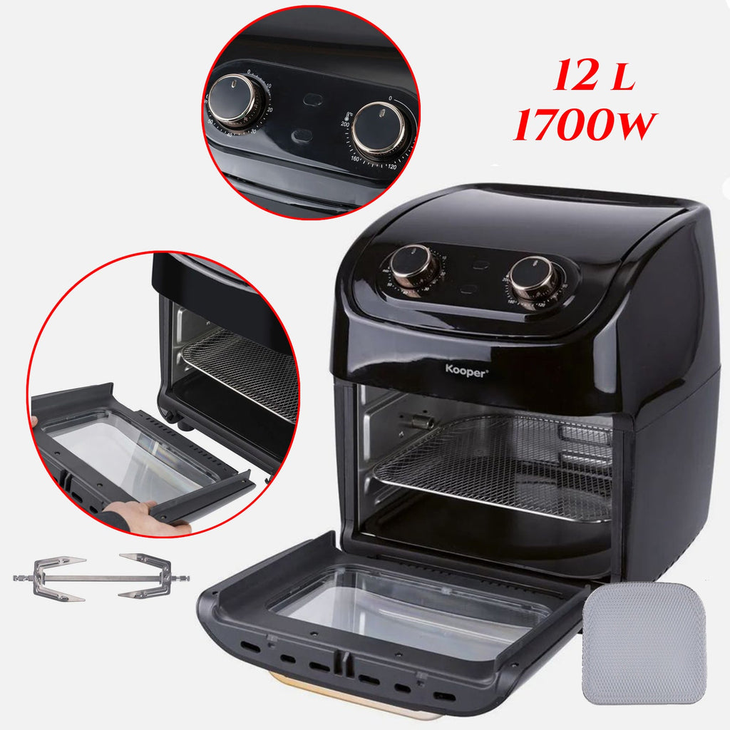 CVRTNIK NA VROČ ZRAK MIAMI 4V1 12L 1700W