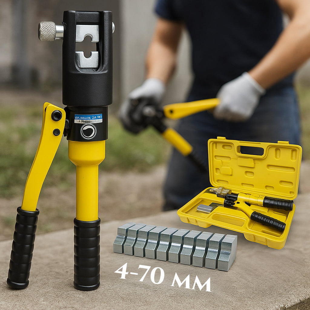 Kompaktne hidravlične klešče za stiskanje