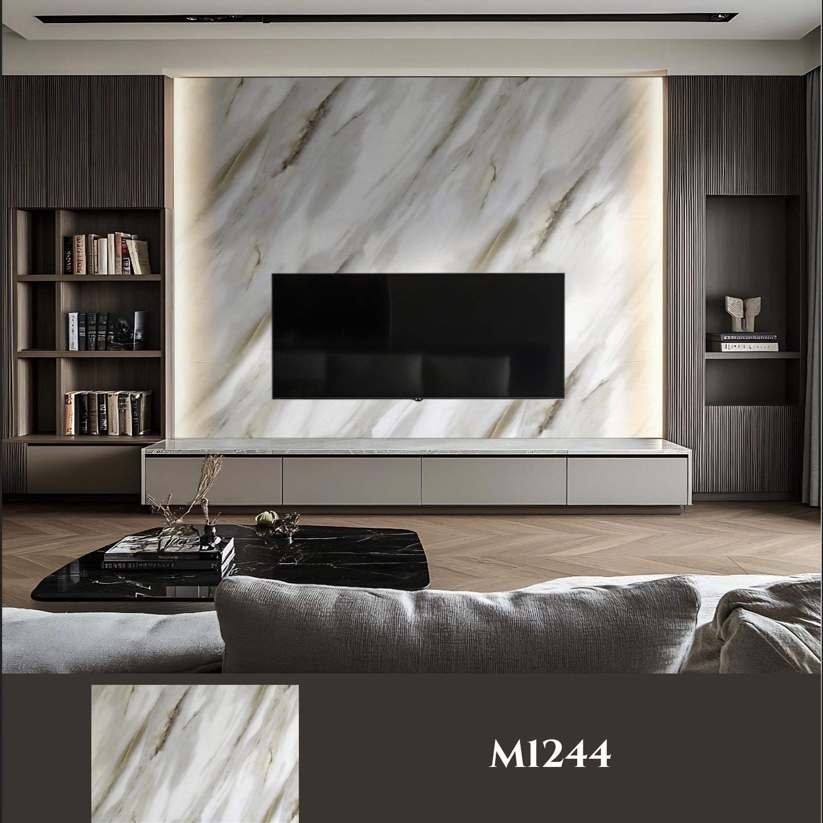 Samolepilna 3D PVC dekorativna folija 60x280 cm