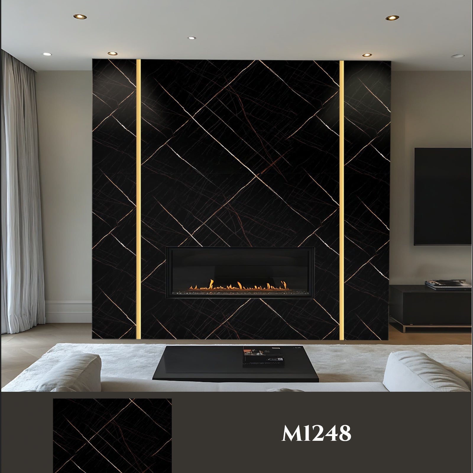 Samolepilna 3D PVC dekorativna folija 60x280 cm