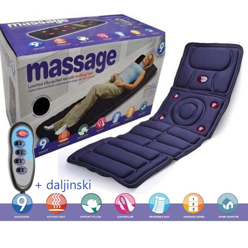 PROFESIONALNI RECIKLIRNI MASAŽER Z DALJINSKIM UPRAVLJALNIKOM