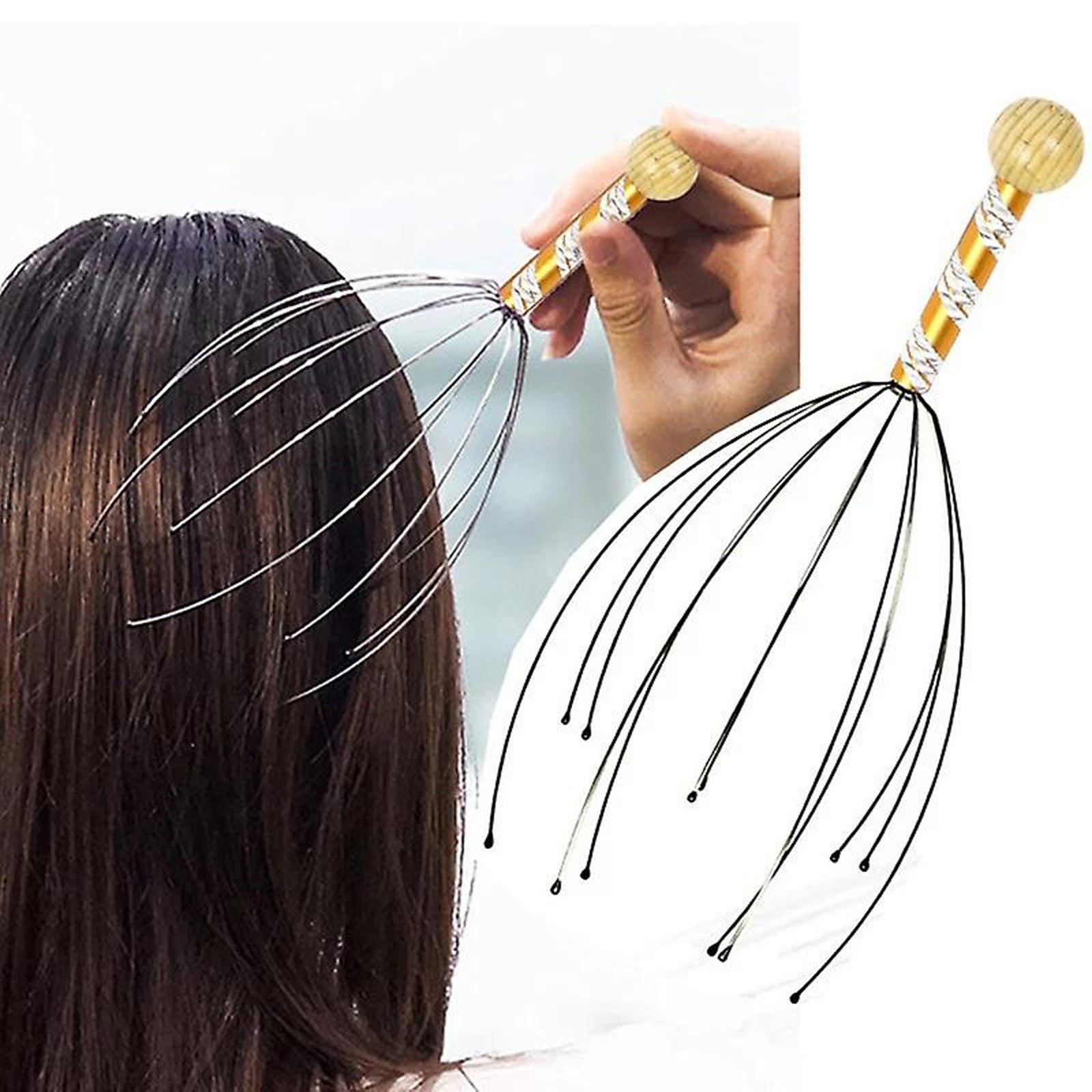 SPROŠČUJOČI MASAŽER ZA GLAVO