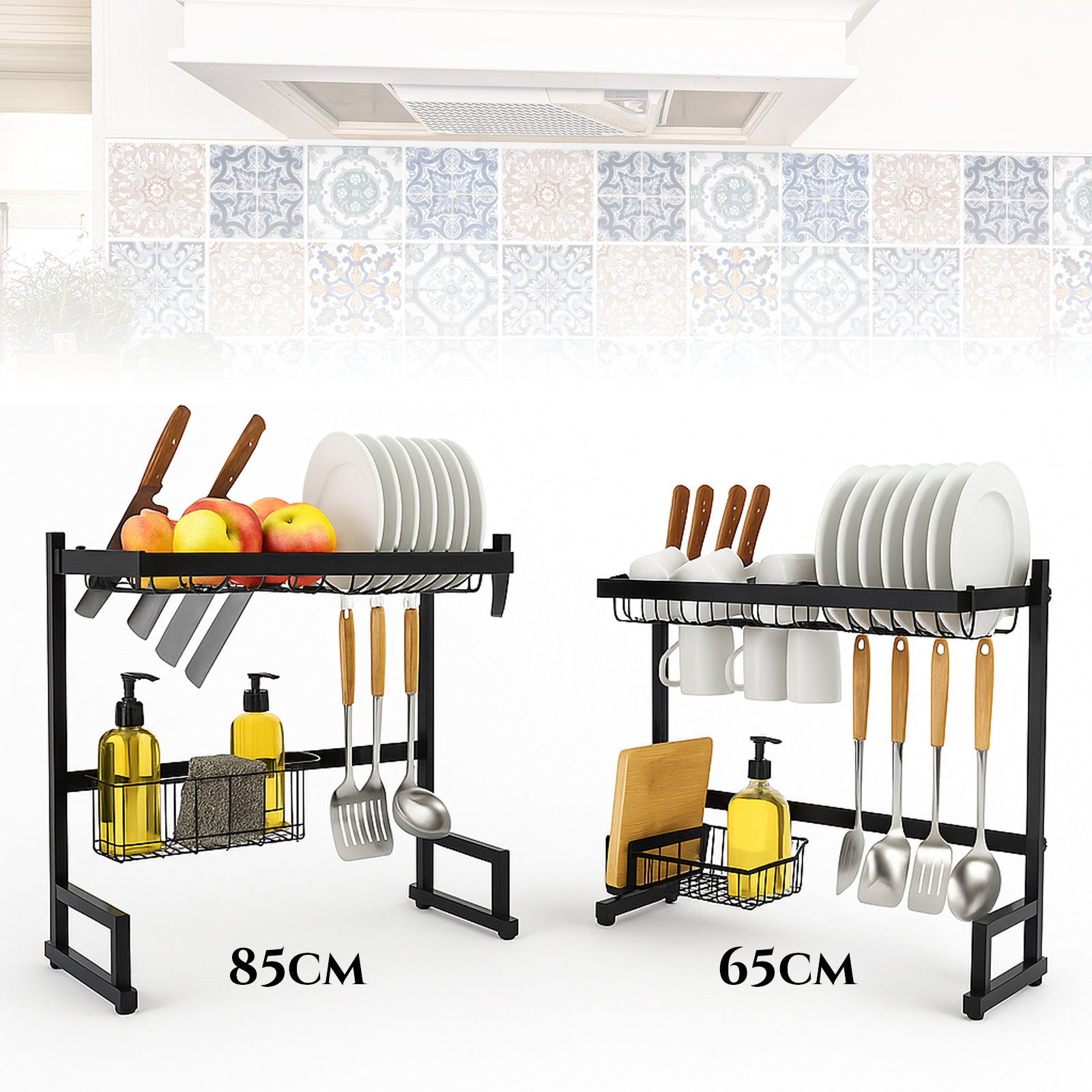 Večnamensko stojalo za posodo - 65 cm / 85 cm