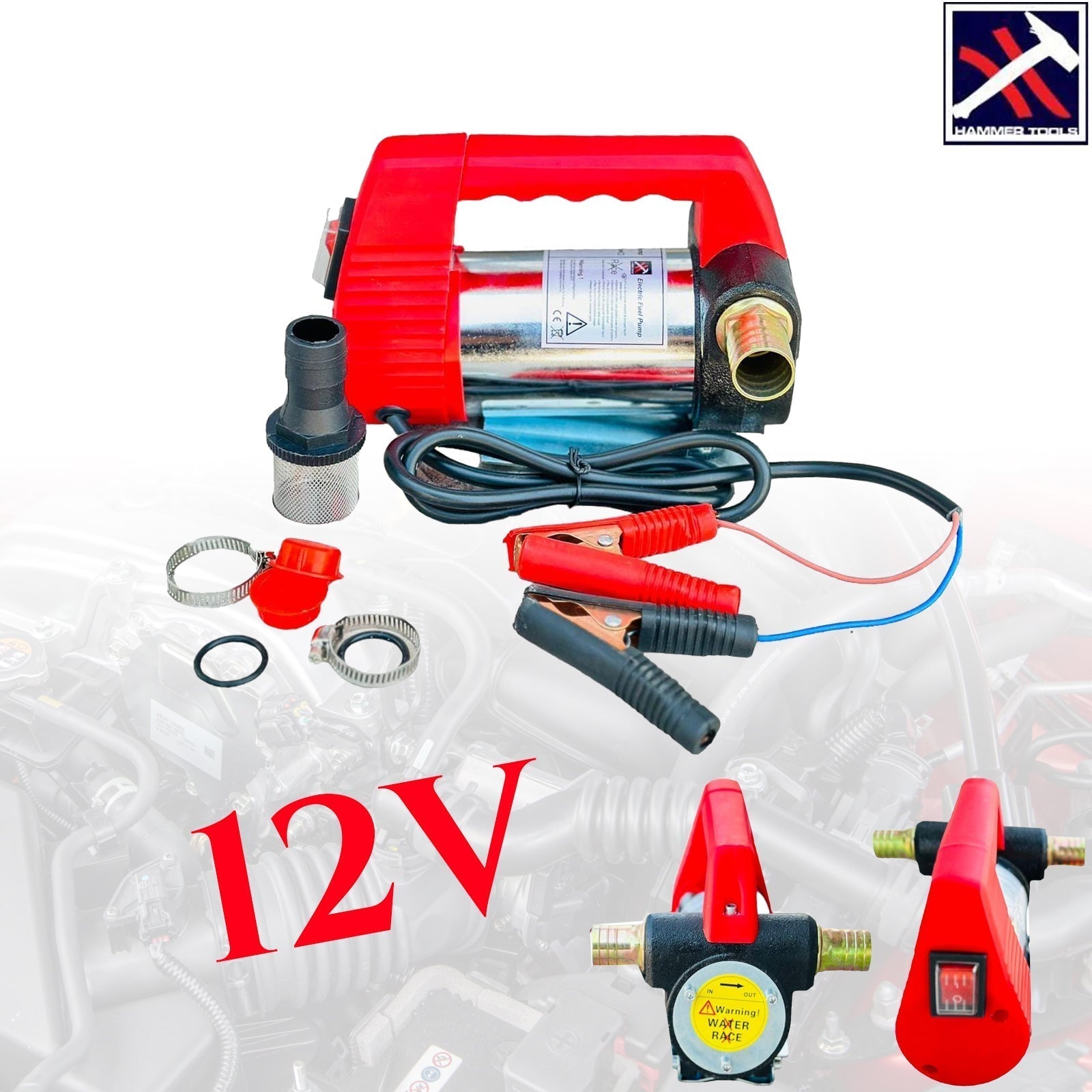 12V KLADIVO ČRPALKA ZA PRETAKANJE GORIVA