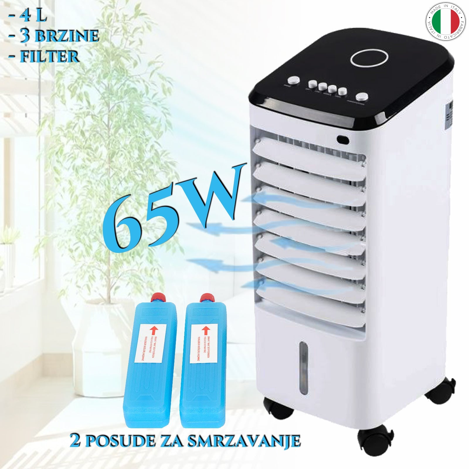 PRENOSNA KLIMATSKA NAPRAVA VENTUS 65W 4L 3U1