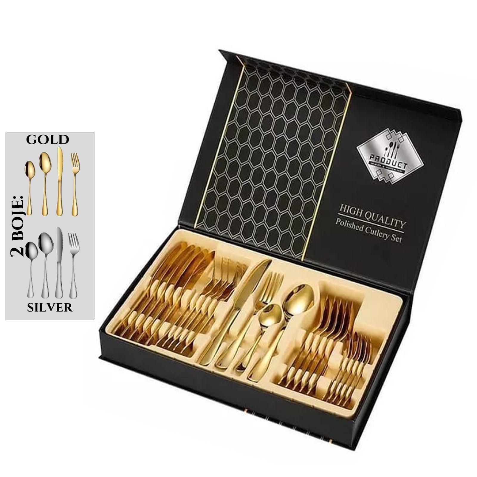 24-DELNI KOMPLET JEDILNEGA PRIBORA