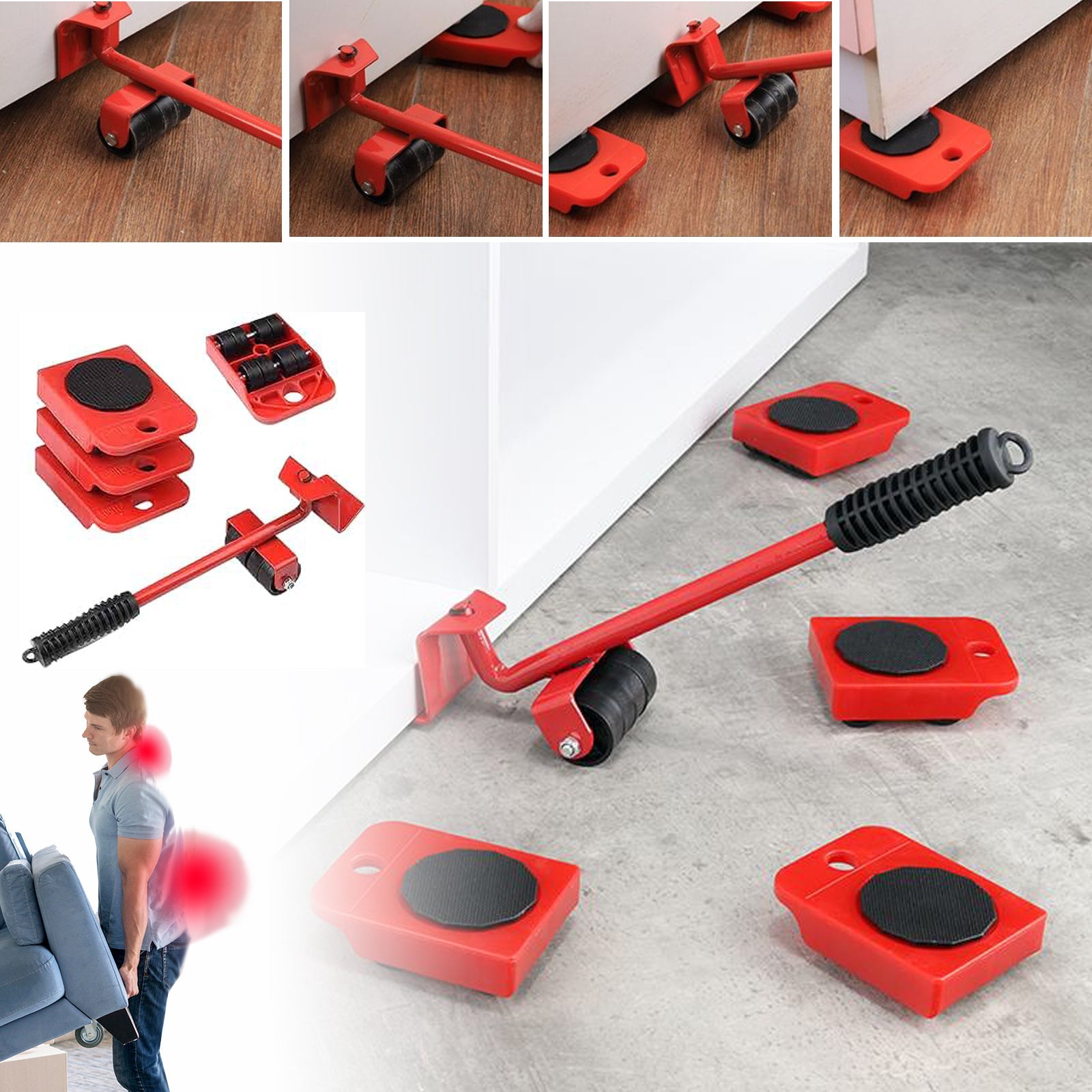 KOMPLET ZA DVIGOVANJE IN PRENOS POHIŠTVA