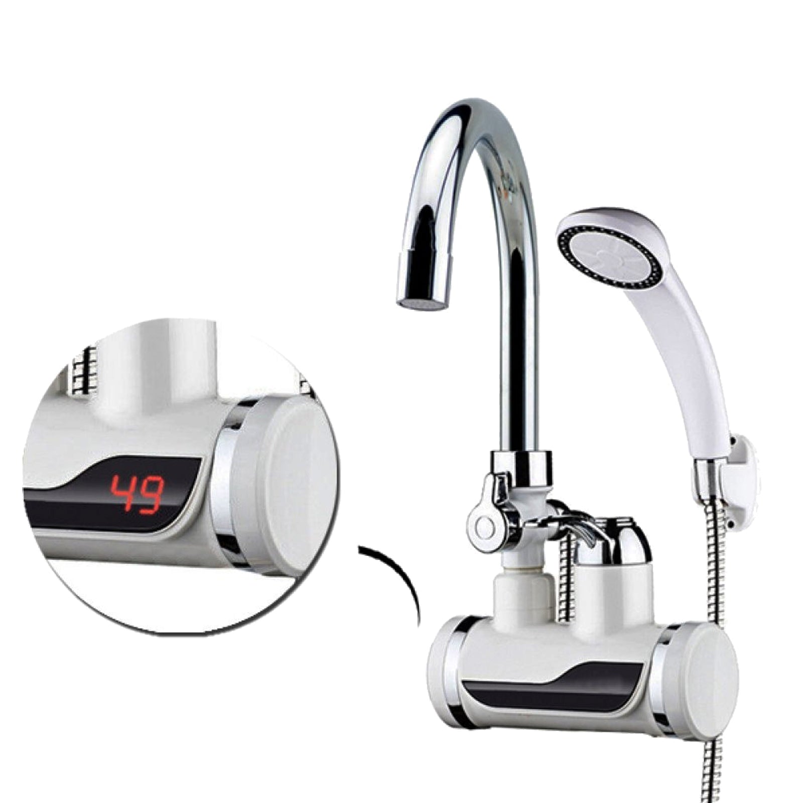 PIPA ZA GRELEC ZA UMIVALNIK S TUŠEM