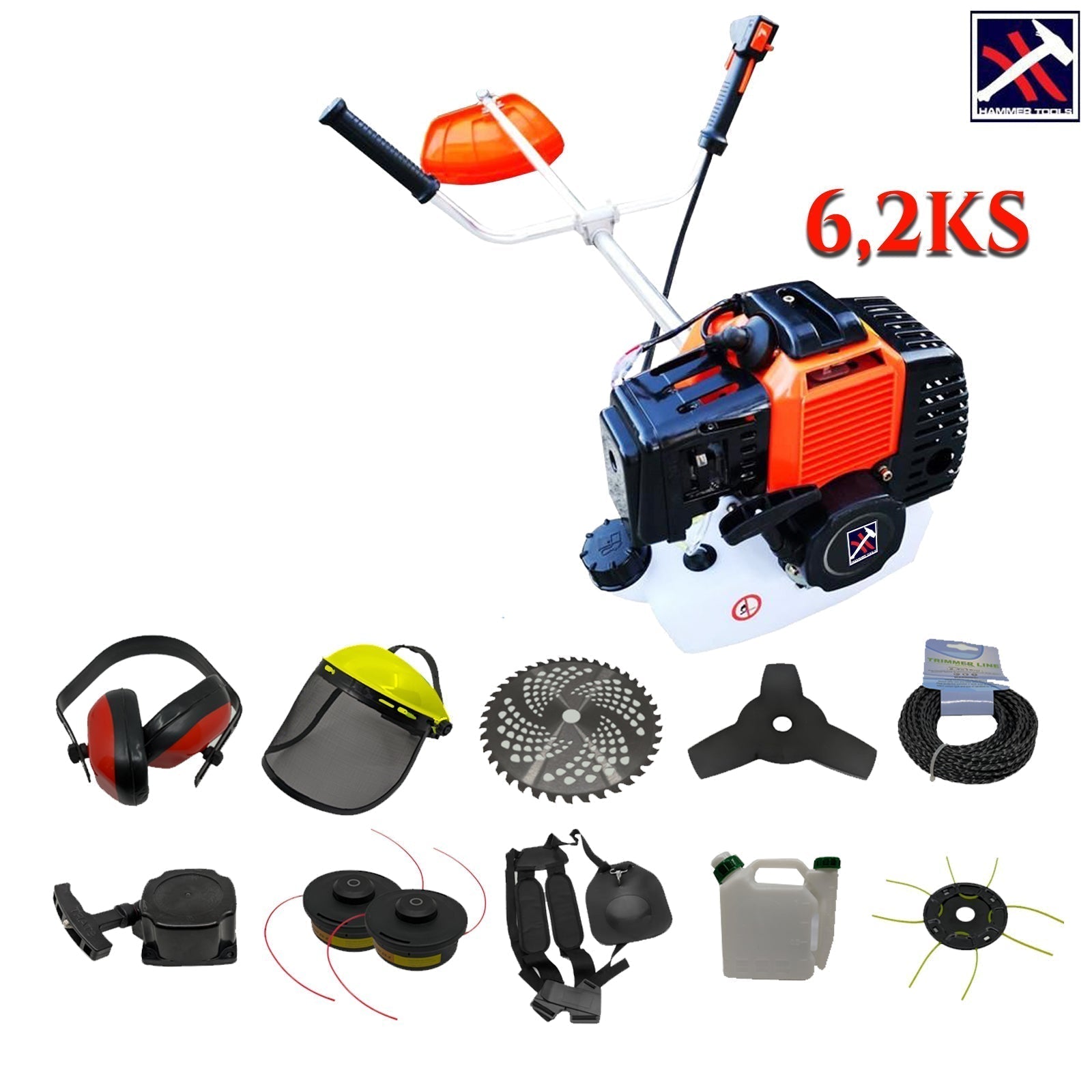 KLADIVO IN KOSILO 6,2 KM, LUKSUZNA OPREMA