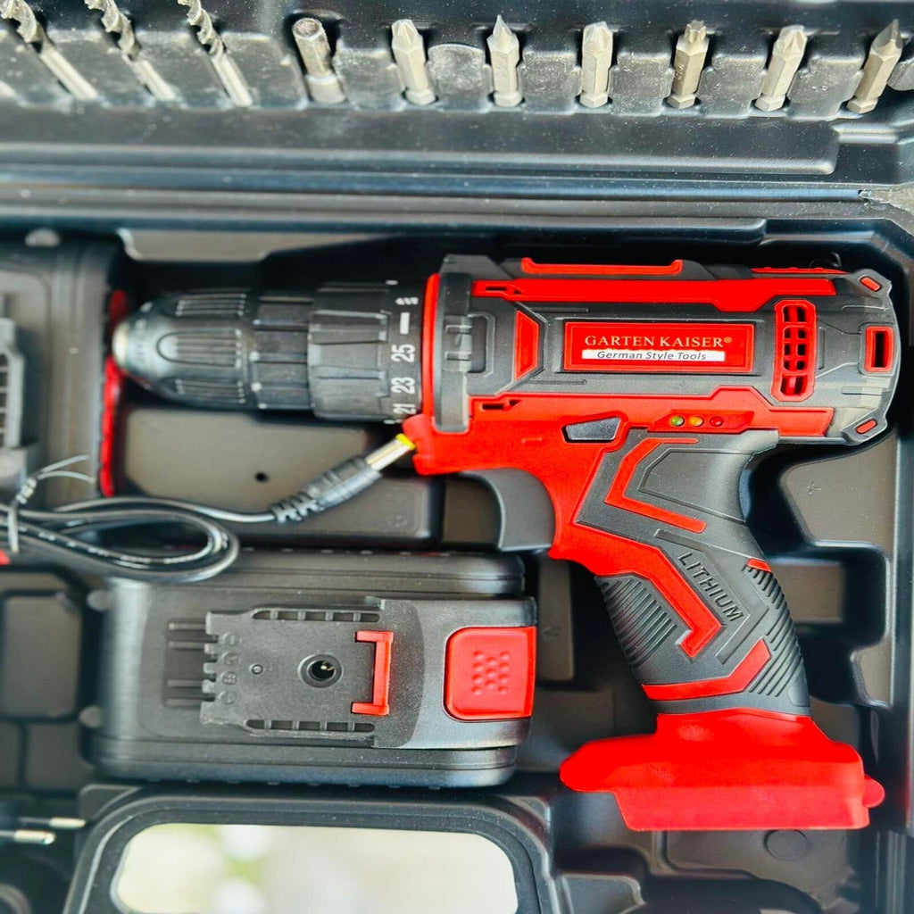 Akumulatorski vrtalnik 18V (KOMPLET 28 kosov) X2 BATERIJE