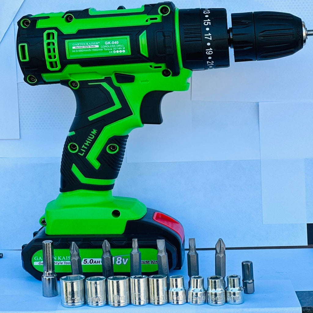 AKUMULATORSKI VRTALNIK GK 18V Z 2 BATERIJAMA