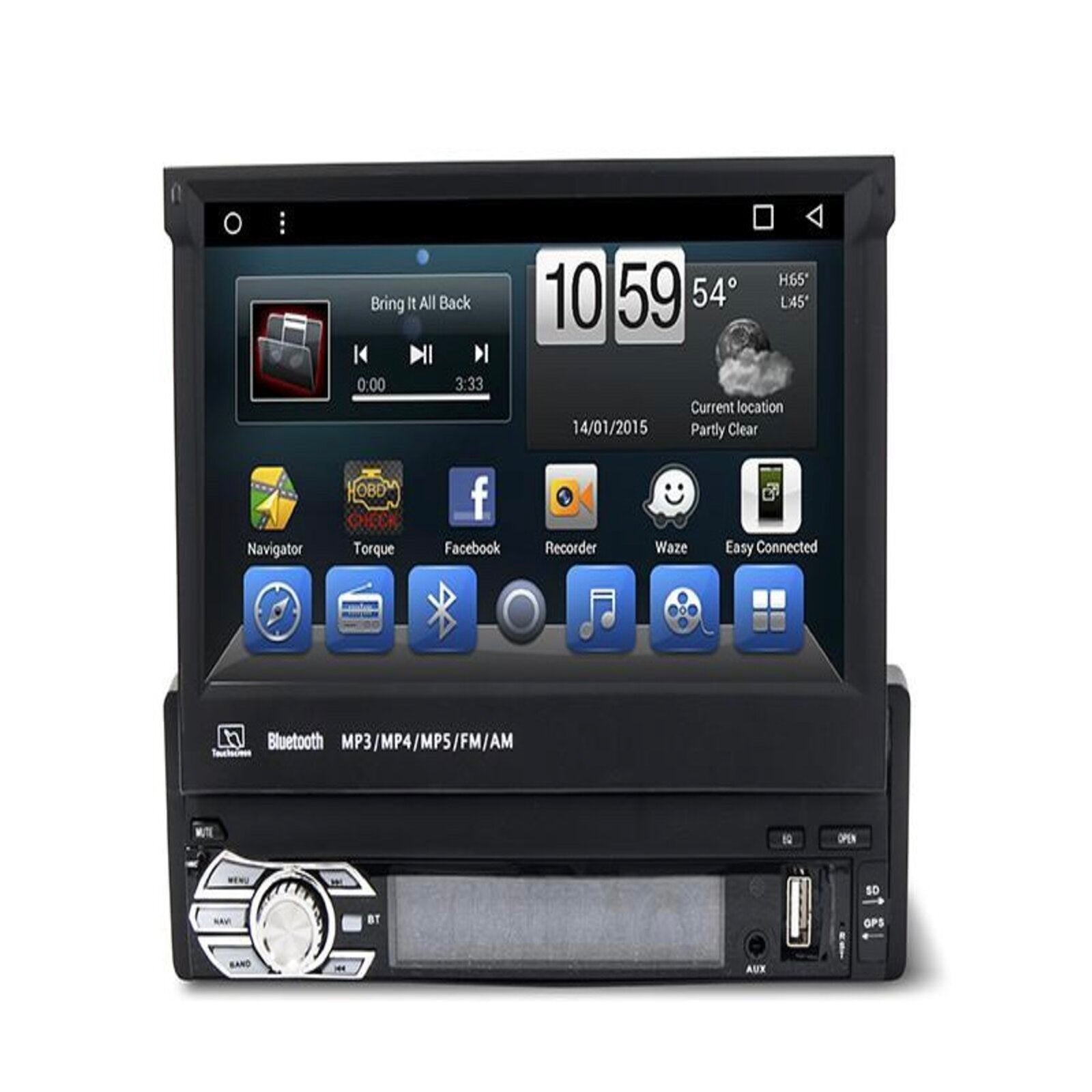 Avtoradio z zaslonom