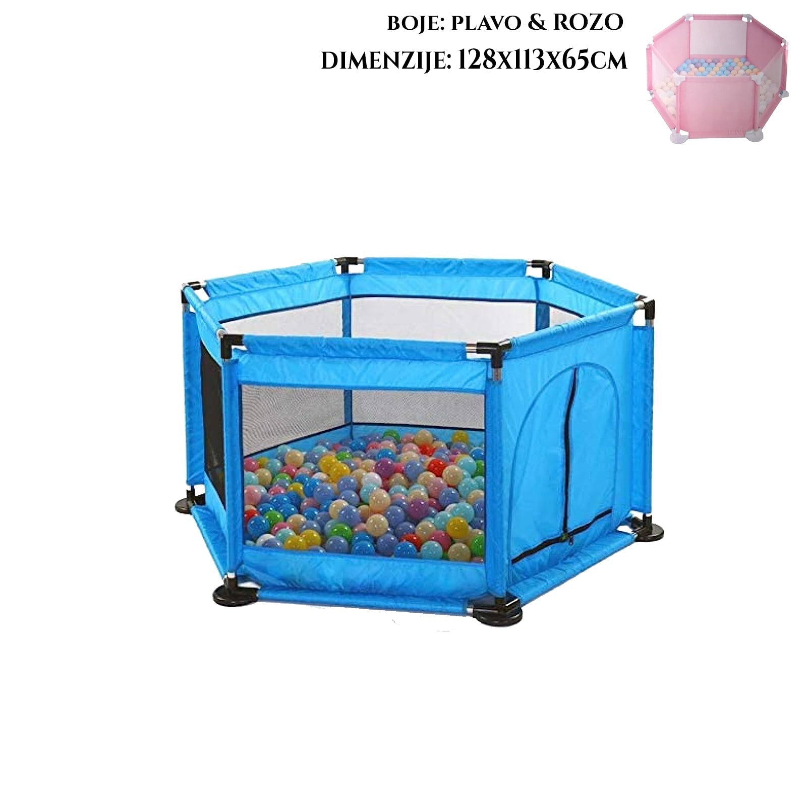 VRTEC ZA DOJENČKE Z ŽOGICAMI