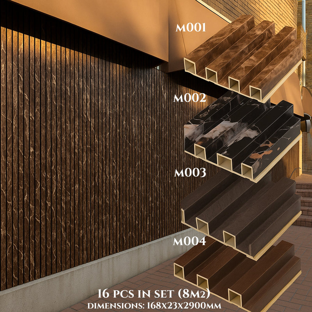 3D Stenski Paneli - Set 8 m²